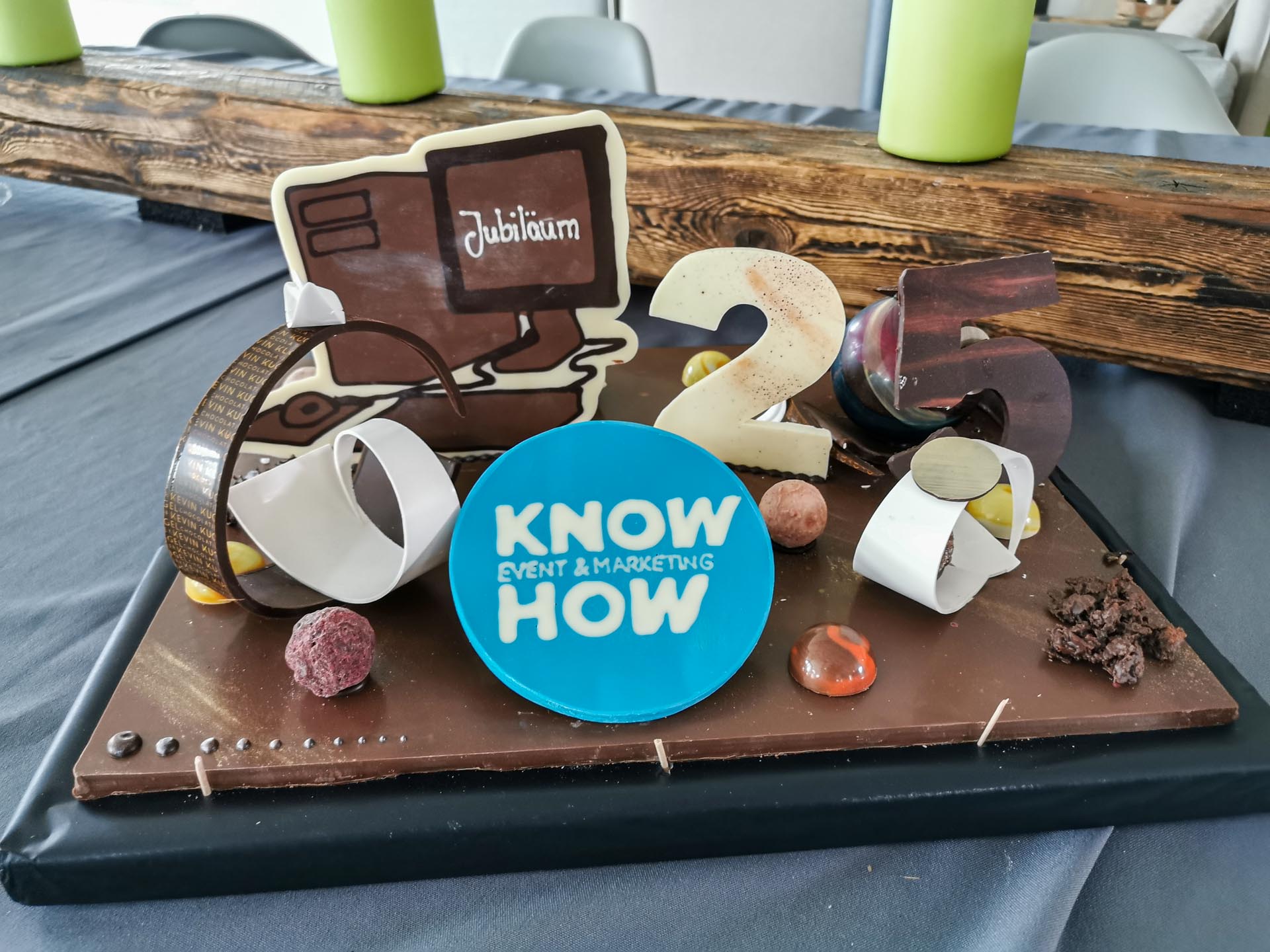 25 years Know-How Cake